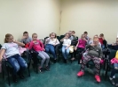 Spotkanie z uczniami Szkoły Podstawowej w Rydzynie- lekcja języka migowego
