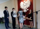 Pożegnanie uczniów III klasy Liceum Ogólnokształcącego dla Młodzieży Słabosłyszącej i Niesłyszącej
