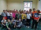 Spotkanie z uczniami Szkoły Podstawowej w Rydzynie- lekcja języka migowego